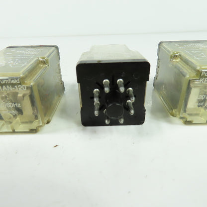Potter Brunfield KRPA-11AN-120 120V 50/60Hz Relay Lot Of 7