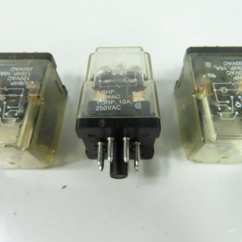 Potter Brunfield KRPA-11AN-120 120V 50/60Hz Relay Lot Of 7