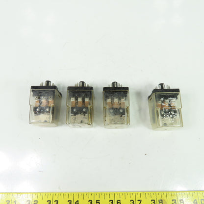 Potter Brumfield KRPA-14AG-120 120V 50/60Hz Relay Lot Of 4