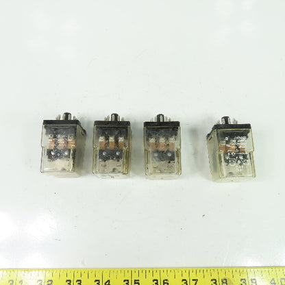 Potter Brumfield KRPA-14AG-120 120V 50/60Hz Relay Lot Of 4