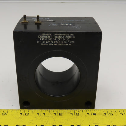 Westinghouse 3486C98H03 Current Transformer 300:5A Ratio 50-400Hz 600V 10kV
