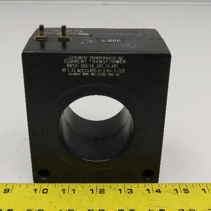Westinghouse 3486C98H03 Current Transformer 300:5A Ratio 50-400Hz 600V 10kV