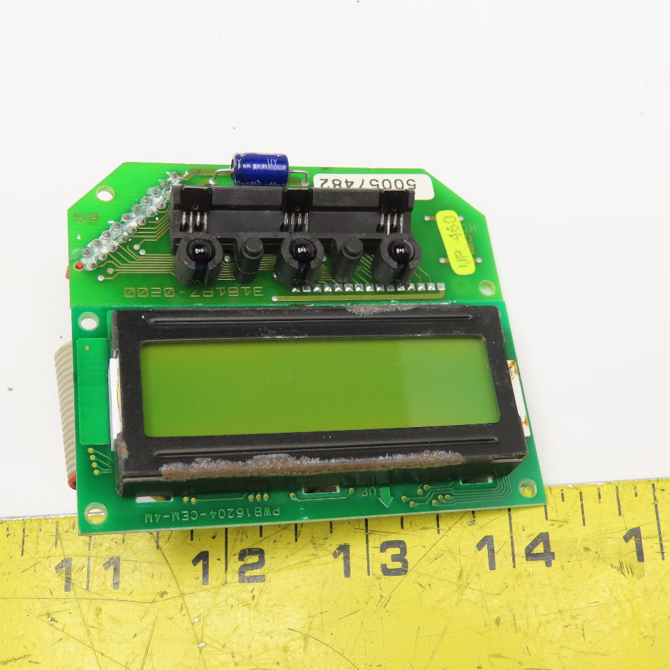 Optrex PWB16204-CEM-4M LCD Display Card
