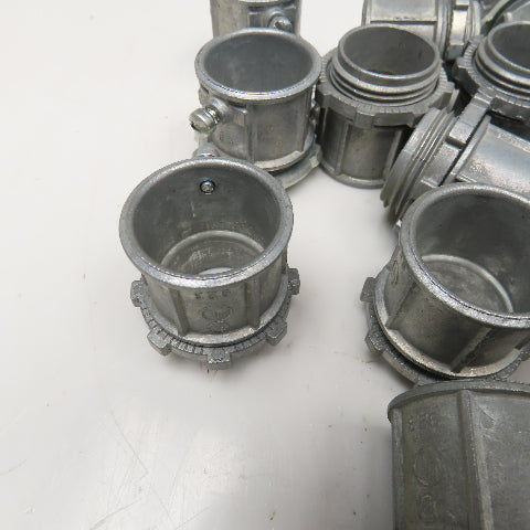 1" EMT Conduit Box Connector Screw Type Lot Of 37