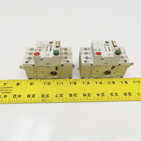 Allen Bradley 140-MN-0250 600V Manual Motor Controller 1.6-2.5A Trip Lot Of 2
