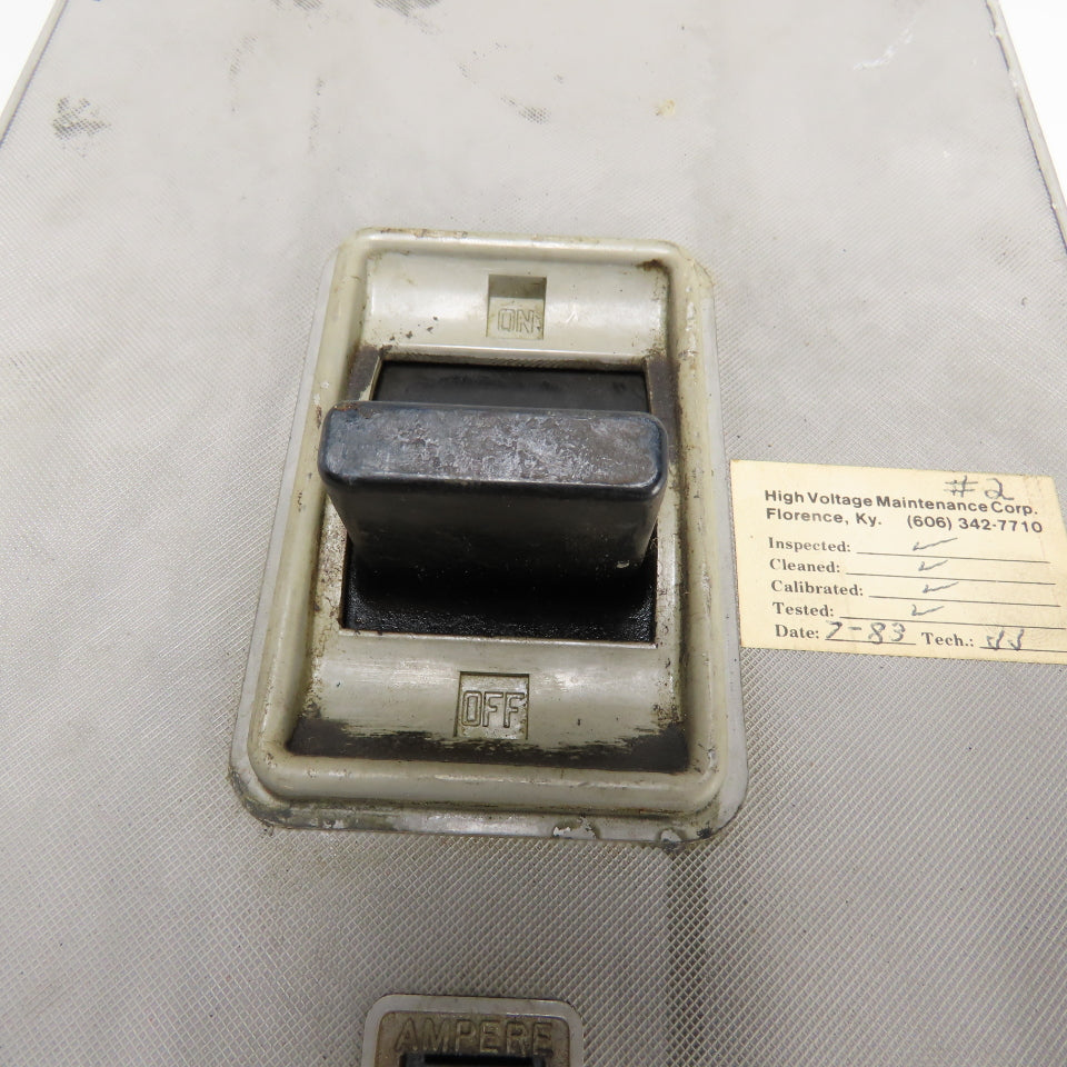 Westinghouse HK3225F Mark 75 3-Pole 225A Max Circuit Breaker 600VAC