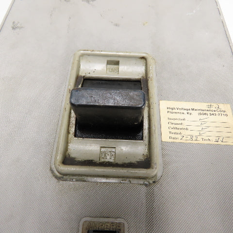 Westinghouse HK3225F Mark 75 3-Pole 225A Max Circuit Breaker 600VAC