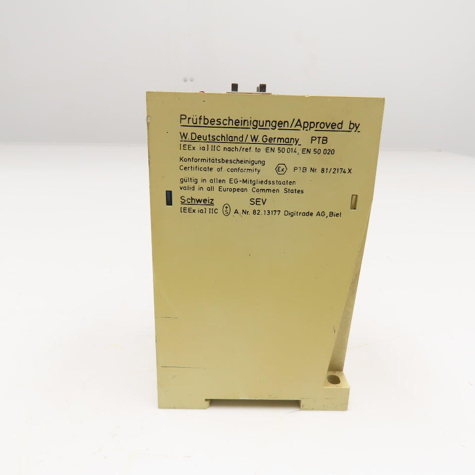 Pepperl + Fuchs WE M/Ex-DW-T 08487 Programmable Speed Controller