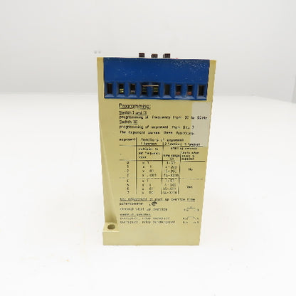 Pepperl + Fuchs WE M/Ex-DW-T 08487 Programmable Speed Controller