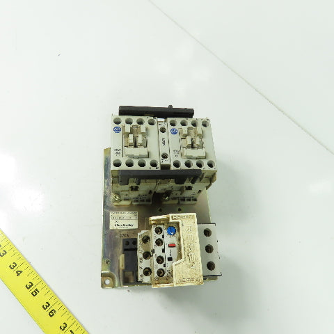 Allen Bradley 505-TOD-A1C 3Ph Reversing Motor Starter 600VAC 120V Coil
