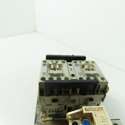 Allen Bradley 505-TOD-A1C 3Ph Reversing Motor Starter 600VAC 120V Coil