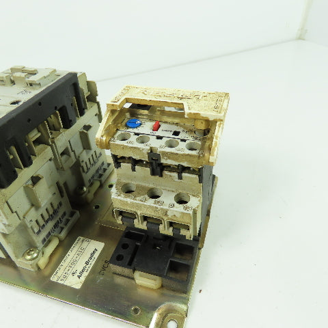 Allen Bradley 505-TOD-A1C 3Ph Reversing Motor Starter 600VAC 120V Coil