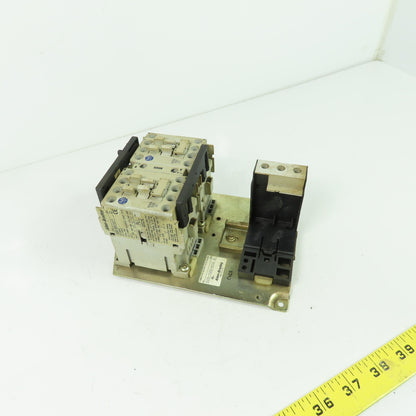 Allen Bradley 505-TOD-A1C 3Ph Reversing Motor Starter 600VAC 120V Coil