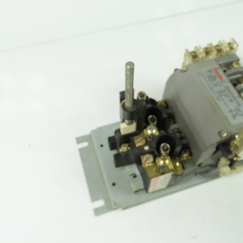Furnas 22DP32AFE6 Ser B 600VAC Reversing Motor Starter 27A 120V Coil 22DP32A*E6