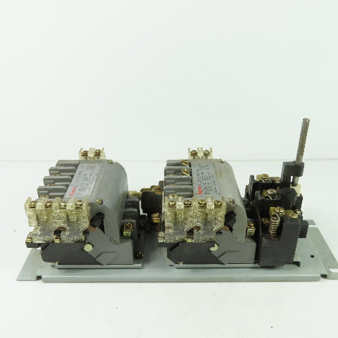Furnas 22DP32AFE6 Ser B 600VAC Reversing Motor Starter 27A 120V Coil 22DP32A*E6
