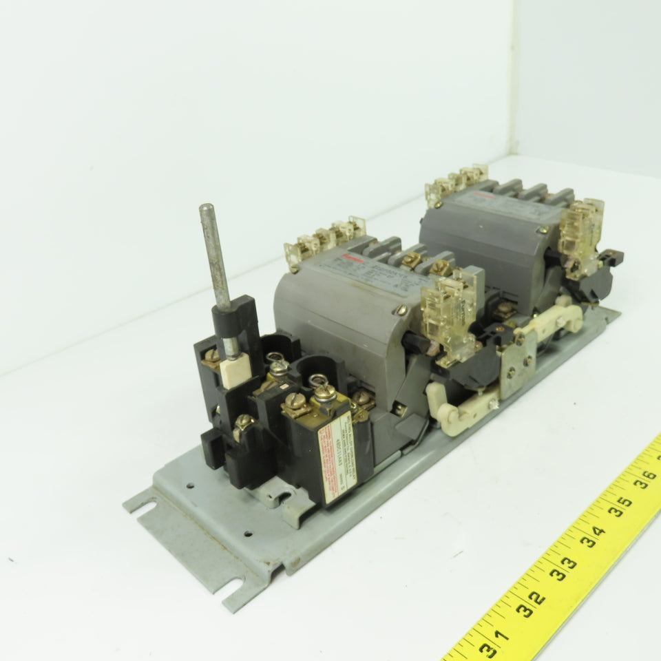 Furnas 22DP32AFE6 Ser B 600VAC Reversing Motor Starter 27A 120V Coil 22DP32A*E6