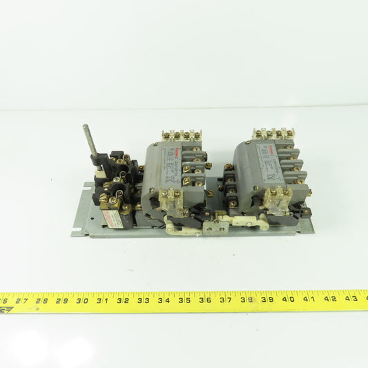Furnas 22DP32AFE6 Ser B 600VAC Reversing Motor Starter 27A 120V Coil 22DP32A*E6