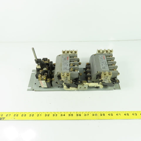 Furnas 22DP32AFE6 Ser B 600VAC Reversing Motor Starter 27A 120V Coil 22DP32A*E6