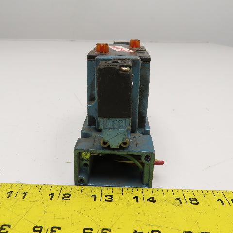 MAC 82A-EC-BAA-TM-DFFP-1DK 4/3 Position Pneumatic Valve Closed Center 24VDC Coil