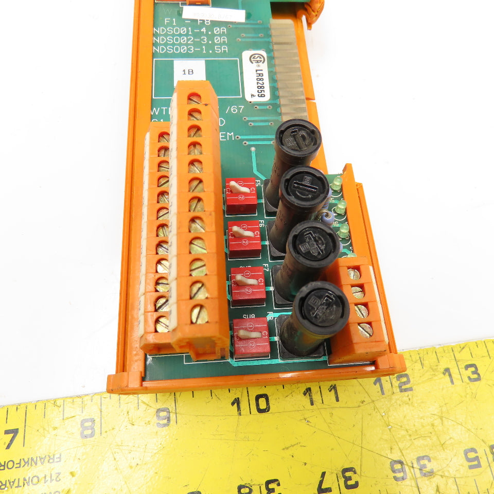 Weidmuller WTI 913037/67 Circuit Board Distribution Card