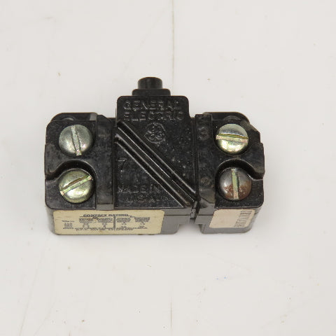 General Electric CR1070A108G 600V 7.5 Push Button Switch