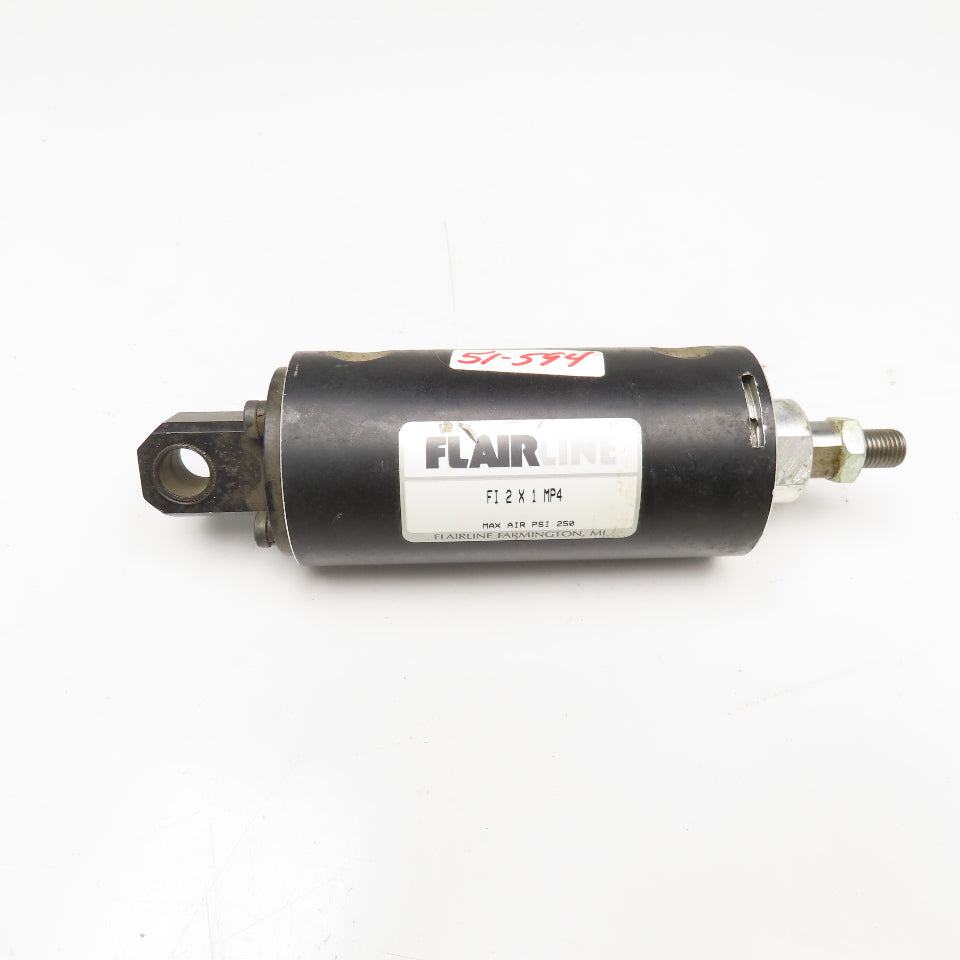 Flairline FI 2x1 MP4 2" Bore 1" Stroke Double Acting Air Cylinder