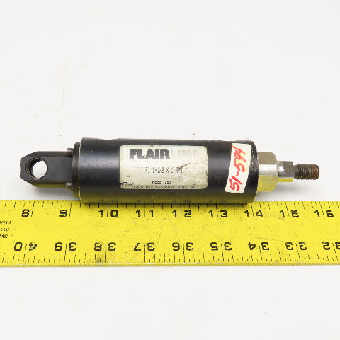 Flairline FI 1-1/2x1 MP4 2" Bore 1" Stroke Double Acting Air Cylinder