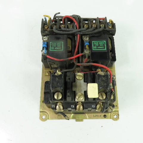 Allen Bradley 705-TAA Ser K Size 00 3-Pole Reversing Starter 3/4-2Hp 240V Coil