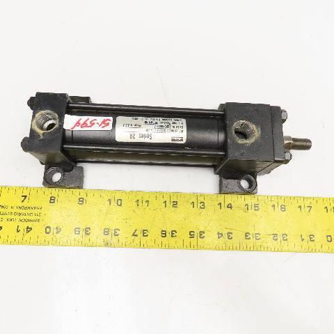 Parker 01.50 C2AU14A 4.000 1-1/2" Bore 4" Stroke Double Acting Air Cylinder