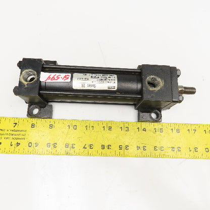 Parker 01.50 C2AU14A 4.000 1-1/2" Bore 4" Stroke Double Acting Air Cylinder