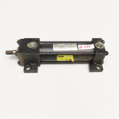 Parker 01.50 C2AU14A 4.000 1-1/2" Bore 4" Stroke Double Acting Air Cylinder