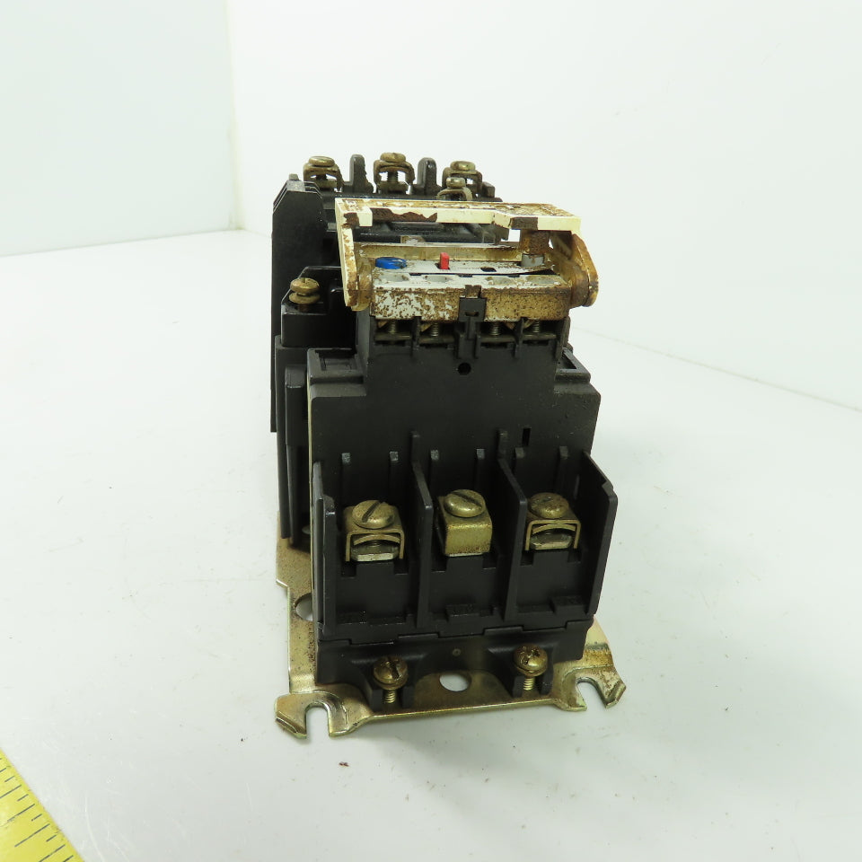 Allen Bradley 509-AOD-A1F Nema Size 0 Motor Starter 5HP 120V Coil W/592-A1FA