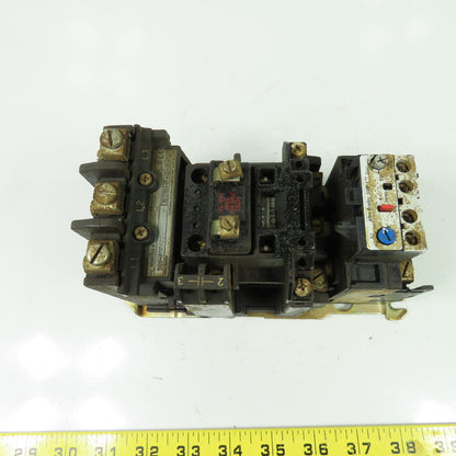Allen Bradley 509-AOD-A1D Nema Size 0 Motor Starter 5HP 120V Coil W/592-A1DA