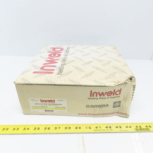 Inweld 33100S1045 ER 100S-1 Welding Wire Low-Alloy 0.045 x 33 lb Spool AWS A5.28