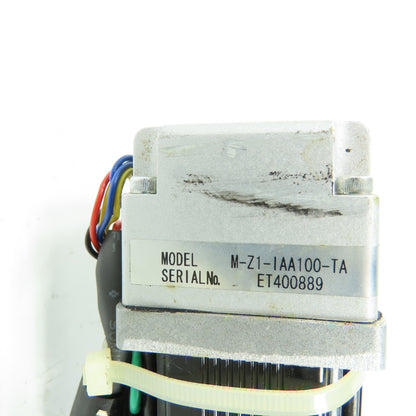 Nidec Shimpo VRSF-25C-100 1:25 Ratio Gear Reducer W/ M-Z1-IAA100-TA Servo Motor