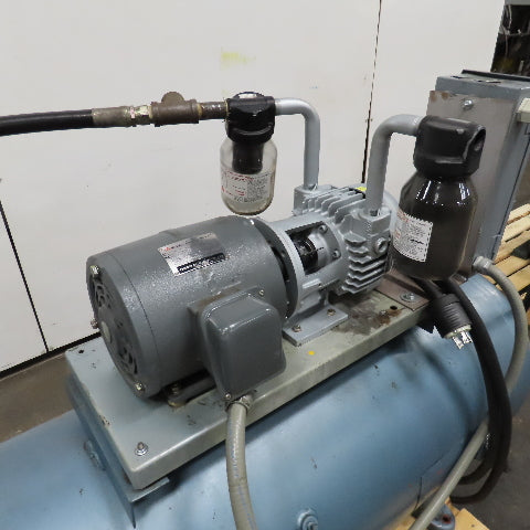 Gast 2067-V108 80 Gallon Tank Vacuum Pump System 1-1/2Hp 230/460V