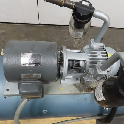 Gast 2067-V108 80 Gallon Tank Vacuum Pump System 1-1/2Hp 230/460V