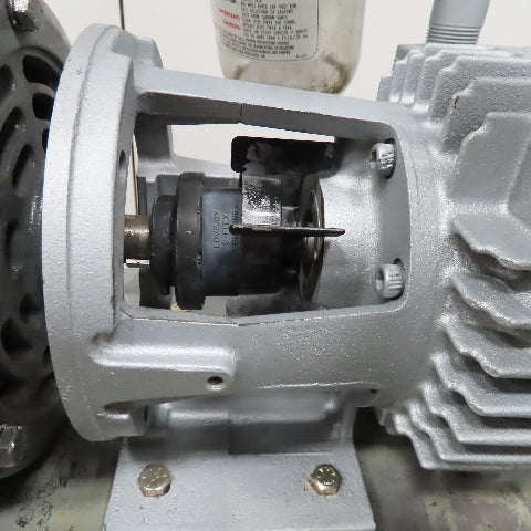 Gast 2067-V108 80 Gallon Tank Vacuum Pump System 1-1/2Hp 230/460V