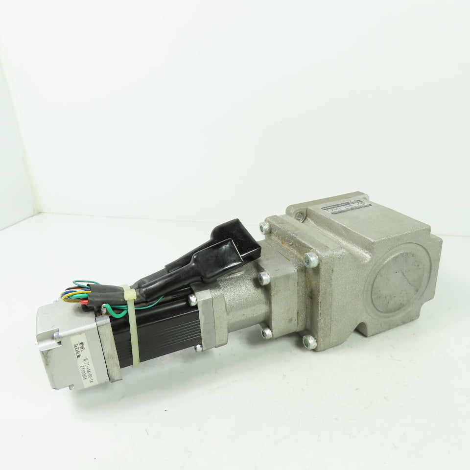 Nidec Shimpo EVSC-15B-100 1:15 Ratio Gear Reducer W/ M-Z1-IAA100-TA Servo Motor