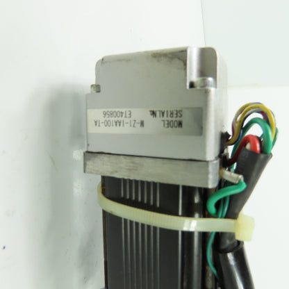 Nidec Shimpo EVSC-15B-100 1:15 Ratio Gear Reducer W/ M-Z1-IAA100-TA Servo Motor