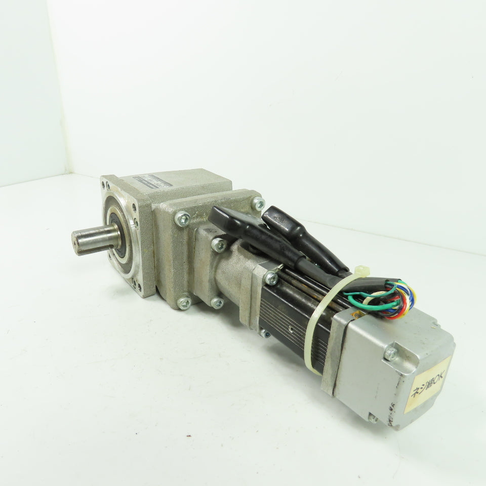 Nidec Shimpo EVSC-15B-100 1:15 Ratio Gear Reducer W/ M-Z1-IAA100-TA Servo Motor