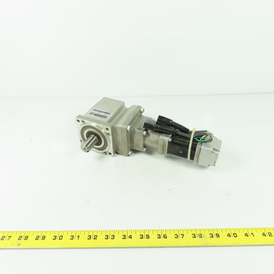 Nidec Shimpo EVSC-15B-100 1:15 Ratio Gear Reducer W/ M-Z1-IAA100-TA Servo Motor