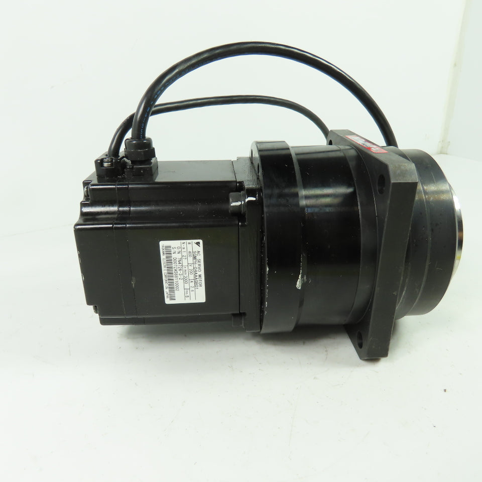 HD CP-25A-11-F002B-SP Gear Reducer W/ SGMPH-04AAAGB01 Servo Motor 200V 3000RPM