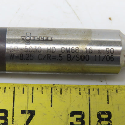 Moeller SP-5030 8.25mm Hex Rotary Broach Punch 16mm x 90mm