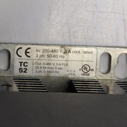 Atlas Copco TC 52P-TLM 4231 5093 81 Power Macs Controller Drive Unit 0-480V 3PH