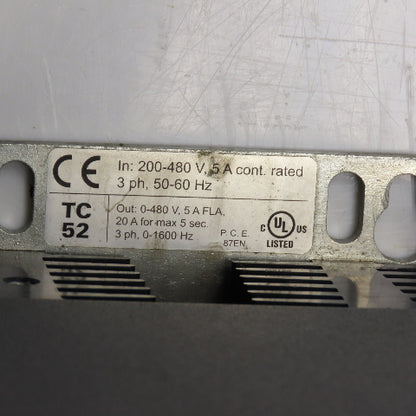 Atlas Copco TC 52P-TLM 4231 5093 81 Power Macs Controller Drive Unit 0-480V 3PH