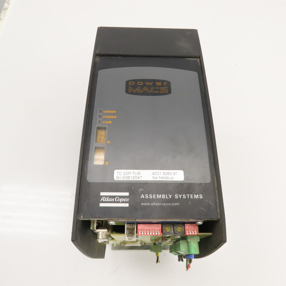 Atlas Copco TC 52P-TLM 4231 5093 81 Power Macs Controller Drive Unit 0-480V 3PH