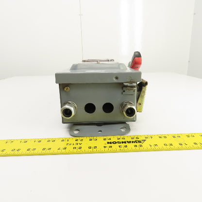 Square D CHU361AWK 30A 600V Heavy Duty Non-Fusible Safety Disconnect Switch 3PH