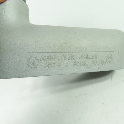 Appleton Unilet 2-1/2" LB Form 35/85 Conduit Body