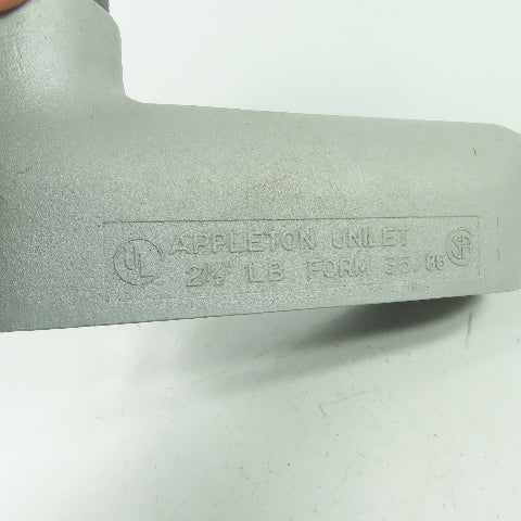 Appleton Unilet 2-1/2" LB Form 35/85 Conduit Body